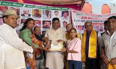 वन राज्यमंत्री ने अलवर में किया प्रतिभावान बच्चों को सम्मानित