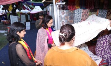 बीकानेर हाउस में आयोजित तीजोत्सव हैंडीक्राफ्ट और फूड मेले का हुआ समापन