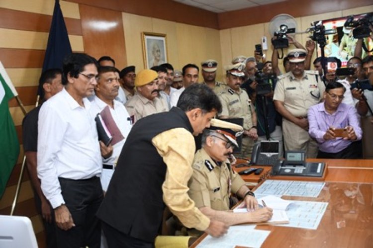 राजस्थान पुलिस को मिला नया नेतृत्व, आईपीएस राजीव कुमार शर्मा ने संभाला पुलिस महानिदेशक का कार्यभार