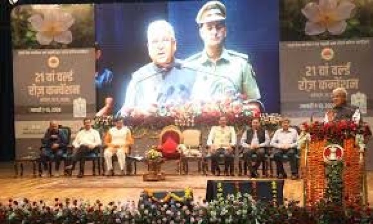 वर्ल्ड रोज कन्वेंशन 2028 वैश्विक संवाद और आतिथ्य का अभूतपूर्व अवसर : राज्यपाल