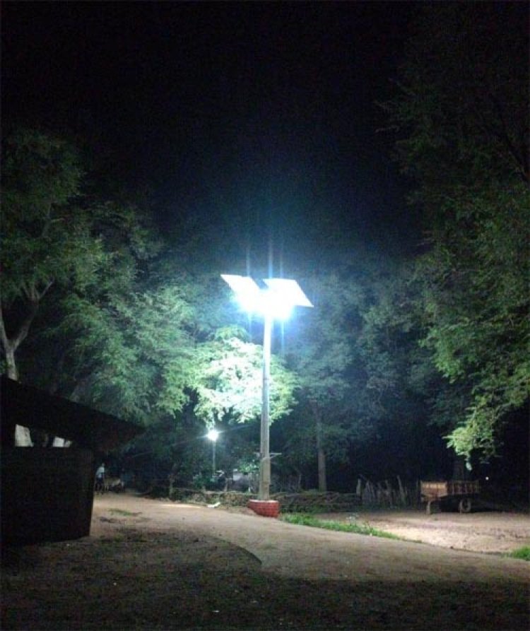 सौर ऊर्जा से जगमगाया बस्तर का बेस्ट टूरिज्म विलेज धुड़मारास