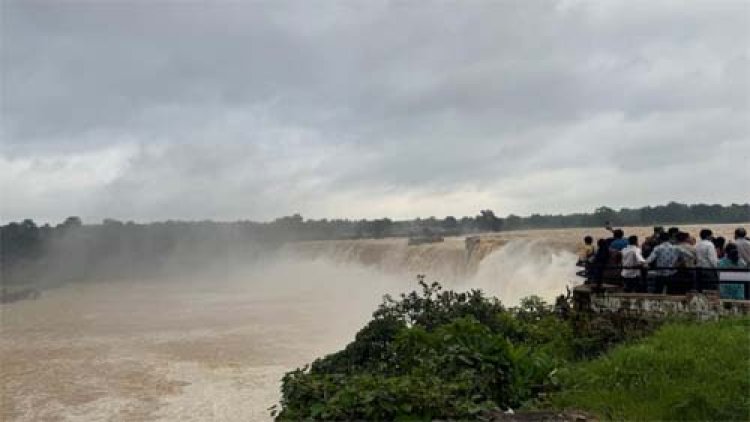 बारिश में बस्तर के प्राकृतिक सौंदर्य का अनुपम नजारा