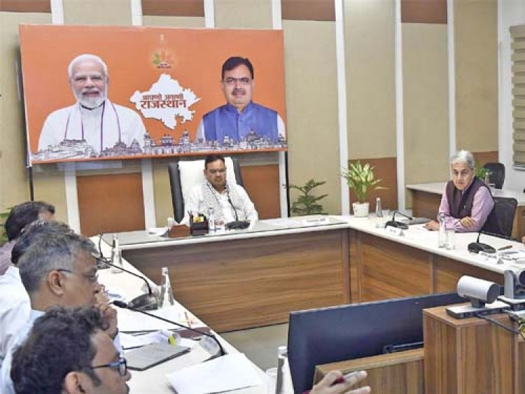 ‘राइजिंग राजस्थान’ एमओयू समीक्षा बैठक, अब तक 4 लाख करोड़ रुपये से अधिक के एमओयू