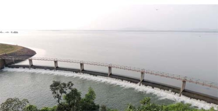 राज्य के सिंचाई जलाशयों में 50 फीसद जलभराव