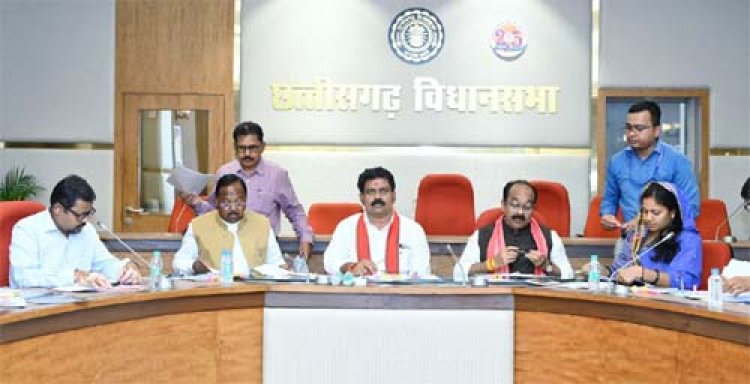 उपमुख्यमंत्री विजय शर्मा की अध्यक्षता में विशुद्ध रूप से राजनीतिक आंदोलनों से सम्बंधित दर्ज प्रकरणों पर मंत्रिपरिषद की उपसमिति की बैठक सम्पन्न