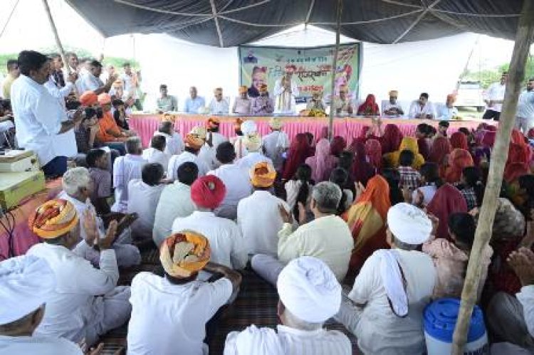संसदीय कार्य मंत्री के मुख्य आतिथ्य में जोधपुर के कांकाणी में आयोजित हुआ पौधारोपण कार्यक्रम 