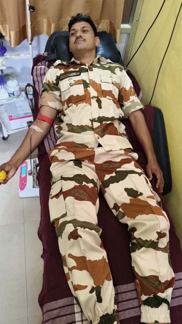 आईटीबीपी जवान बलजीत सिंह ने पेश की  मानवता की मिसाल