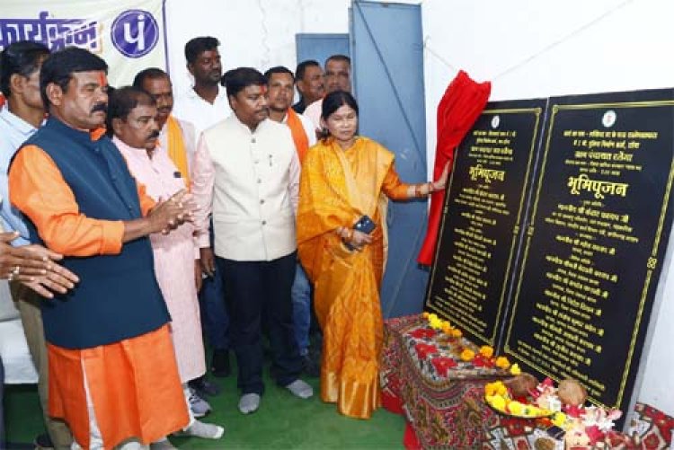 बस्तर के विकास को मिली नई रफ्तार: मंत्री केदार कश्यप ने दी 42 लाख रूपए के विकास कार्यों की सौगात