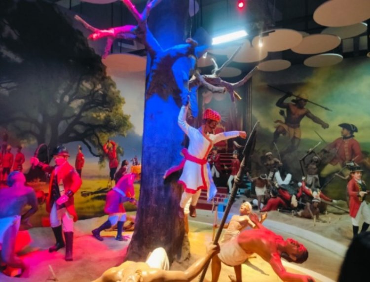 नवा रायपुर में आदिवासी स्वतंत्रता संग्राम सेनानियों पर निर्माणाधीन जीवंत संग्रहालय पूर्णतः की ओर