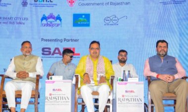 निवेशक राज्य की विकास यात्रा में बनें सहभागी, बिजली-पानी-रोजगार क्षेत्र में ले रहे अभूतपूर्व निर्णय - मुख्यमंत्री भजनलाल शर्मा