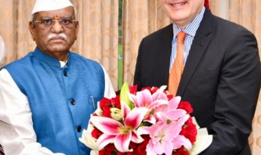 राज्य और राष्ट्र विकास से जुड़े विभिन्न मुद्दों पर किया संवाद, राज्यपाल से ब्राजील के राजदूत केनेथ फेलिक्स हैकिंस्की दा नोब्रेगा ने मुलाकात की