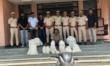 प्रतापगढ़ में 50 करोड़ की एमडी ड्रग फैक्ट्री का भंडाफोड़
