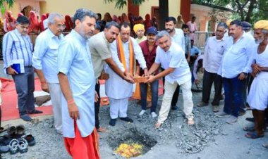 पाली के सुमेरपुर से जाखोड़ा तक सड़क निर्माण का हुआ भूमिपूजन