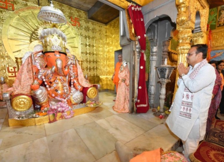 भगवान श्री गणेश सुख और समृद्धि के दाता: मुख्यमंत्री भजनलाल शर्मा