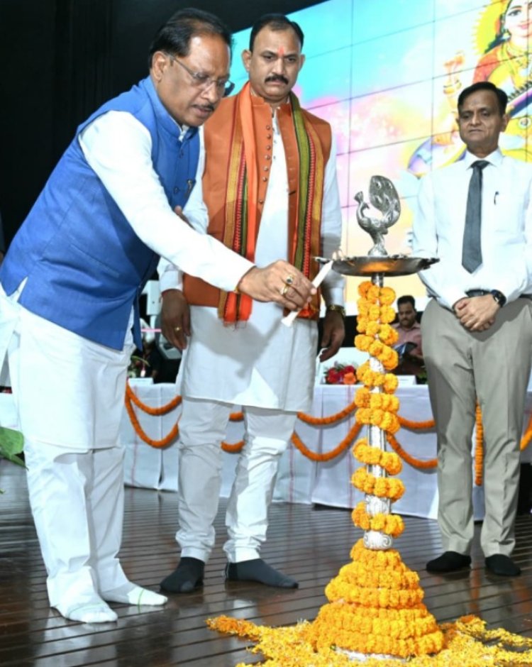 मुख्यमंत्री विष्णु देव साय ने किया एरोकॉन 2025 का शुभारंभ, कैंसर उपचार और शोध में मिलेगी नई दिशा
