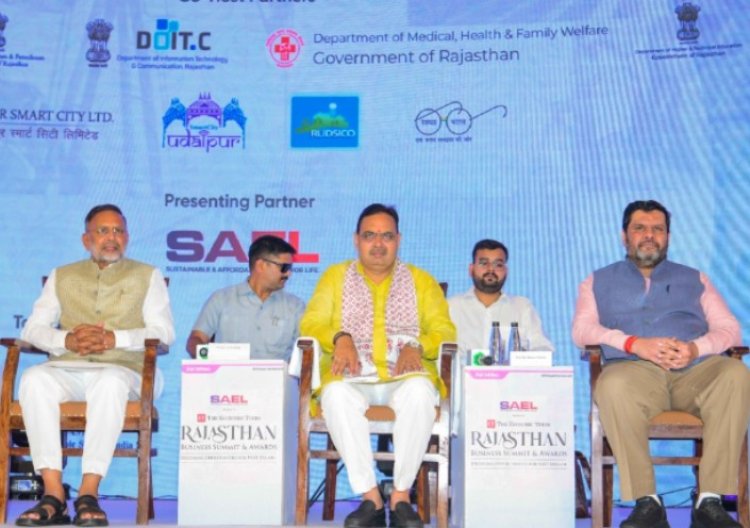 निवेशक राज्य की विकास यात्रा में बनें सहभागी, बिजली-पानी-रोजगार क्षेत्र में ले रहे अभूतपूर्व निर्णय - मुख्यमंत्री भजनलाल शर्मा