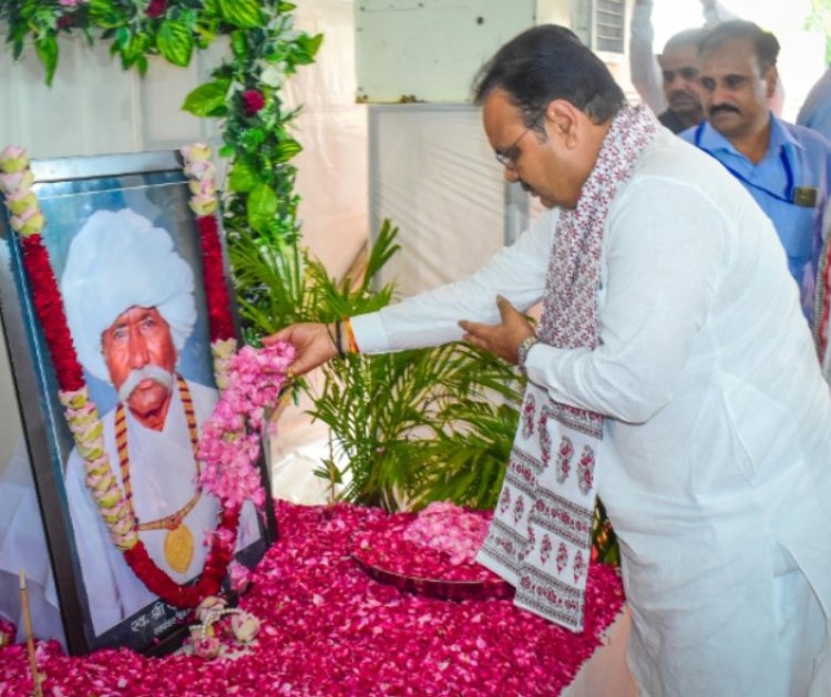 मुख्यमंत्री भजनलाल शर्मा ने जल संसाधन मंत्री सुरेश सिंह रावत के पिता स्व. सूरज सिंह रावत को दी श्रद्धांजलि