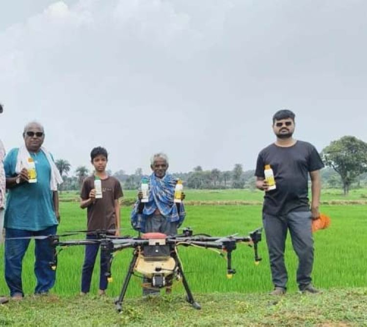 जिले के कृषक आधुनिक तकनीक से हो रहे लाभान्वित 