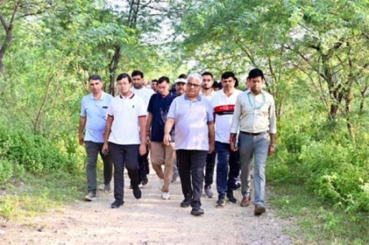केंद्रीय पर्यावरण, वन एवं जलवायु परिवर्तन मंत्री ने भिवाड़ी में किया, पर्यावरण एवं स्वच्छता