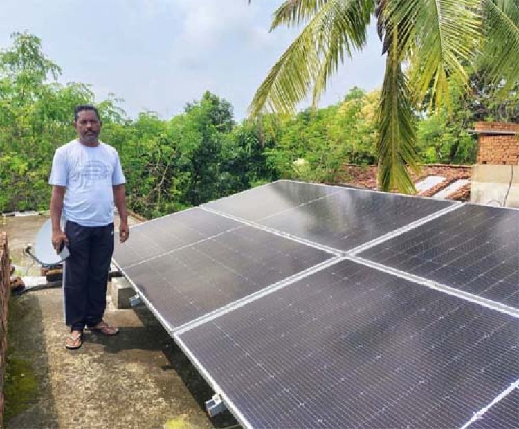 प्रधानमंत्री सूर्यघर मुफ्त बिजली योजना से ग्रामीण परिवारों को मिल रही बड़ी राहत