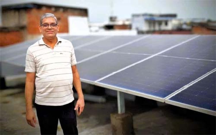 प्रधानमंत्री सूर्य घर मुफ्त बिजली योजना से मिली राहत, बालोद के व्यवसायी मनीष कोठारी बने ऊर्जा दाता