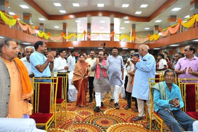 उप मुख्यमंत्री अरुण साव ने पांच करोड़ रुपए से अधिक के विकास कार्यों का किया लोकार्पण-भूमिपूजन