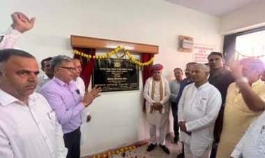 संसदीय कार्य मंत्री जोगाराम पटेल ने बोरानाडा में डिस्कॉम के सहायक अभियंता कार्यालय का किया लोकार्पण