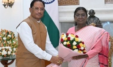 राष्ट्रपति द्रौपदी मुर्मू के छत्तीसगढ़ प्रवास की तैयारियों पर 11 नवंबर को मुख्य सचिव लेंगे उच्चस्तरीय बैठक
