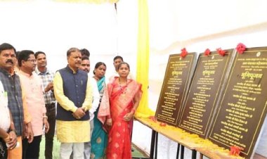 वनमंत्री ने 48 लाख रुपए से अधिक के विकास कार्यों का किया भूमिपूजन