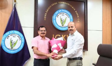 कृषि विश्वविद्यालय के नए कुलसचिव ने पदभार ग्रहण किया 