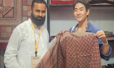 विश्व के सबसे बड़े हैंडीक्राफ्ट मेले में चमका मध्यप्रदेश का बाग प्रिंट