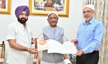 मुख्यमंत्री विष्णु देव साय से पंजाब सरकार के मंत्रियों ने की सौजन्य मुलाकात