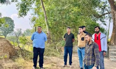 पर्यटन एवं संस्कृति मंत्री राजेश अग्रवाल ने छठ घाटों का निरीक्षण कर छठ महापर्व की तैयारियों का लिया जायज़ा