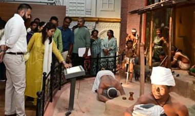 केन्द्रीय जनजातीय मंत्रालय के अधिकारियों ने की संग्रहालय की भव्यता और जीवंत प्रस्तुति की सराहना