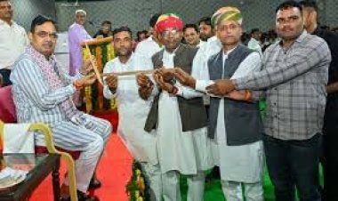 मुख्यमंत्री निवास पर दीपावली मिलन कार्यक्रम, CM भजनलाल ने आमजन से की दीपावली की रामा-श्यामा