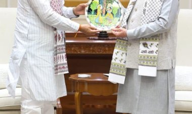 मुख्यमंत्री भजनलाल शर्मा ने प्रधानमंत्री नरेन्द्र मोदी से की मुलाकात