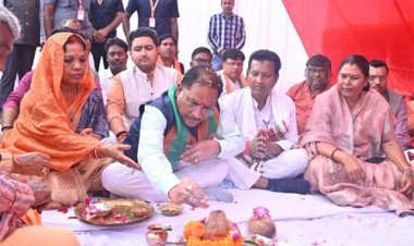 मुख्यमंत्री विष्णुदेव साय ने जशपुर जिले के फरसाबहार में 40.89 करोड़ के 13 कार्यों का किया लोकार्पण एवं भूमिपूजन