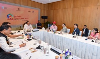 मुख्यमंत्री भजनलाल शर्मा ने कोलकाता में प्रवासी राजस्थानी मीट की सेक्टोरल राउंडटेबल में की शिरकत