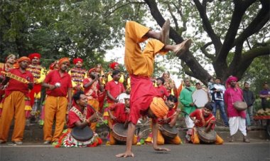 राजधानी के मार्गों पर गूंजा ‘’अभ्युदय मध्यप्रदेश’’ का उद्घोष