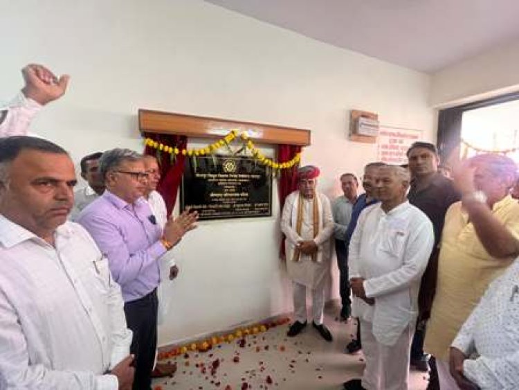 संसदीय कार्य मंत्री जोगाराम पटेल ने बोरानाडा में डिस्कॉम के सहायक अभियंता कार्यालय का किया लोकार्पण