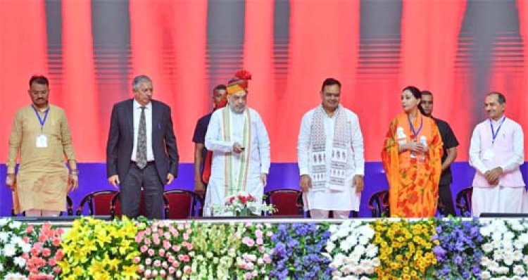 केन्द्रीय गृह मंत्री अमित शाह ने प्रदेश को दी 9,300 करोड़ रुपये के विकास कार्यों की सौगात