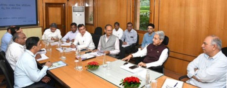 मुख्य सचिव ने ली जल संसाधन विभाग की बैठक, राम जल सेतु लिंक परियोजना एवं विभाग की विभिन्न योजनाओं की प्रगति की समीक्षा