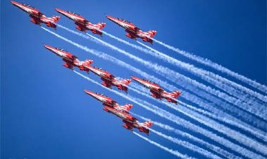 छत्तीसगढ़ के आसमान पर बिखरेगी तिरंगे की झटा : नया रायपुर में सूर्य किरण का रोमांचक एयर शो 5 नवंबर को