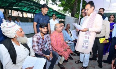 मुख्यमंत्री भजनलाल ने की जनसुनवाई, अंत्योदय के संकल्प को साकार करने के लिए प्रतिबद्ध राज्य सरकार