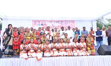 उपमुख्यमंत्री शर्मा ने 4.41 करोड़ रूपये की लागत के 250 सीटर नालंदा लाइब्रेरी का किया भूमिपूजन