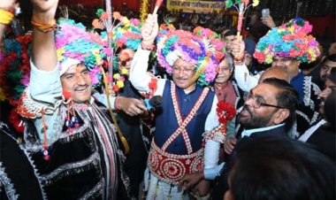 48वां रावत नाचा महोत्सव : लाल बहादुर शास्त्री स्कूल मैदान में आयोजित कार्यक्रम में शामिल हुए CM साय