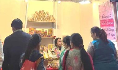भारतीय अंतर्राष्ट्रीय व्यापार मेला में राजस्थान मण्डप बना लाख से बनी चूड़ियों के विपणन और विक्रय का बड़ा मंच