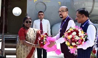  राष्ट्रपति मुर्मु का अंबिकापुर में आत्मीय स्वागत