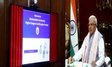 डिजिटल डिग्री वेरीफिकेशन विद्यार्थी हित की सार्थक पहल : राज्यपाल पटेल
