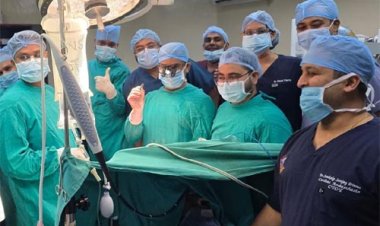 छाती में लगी गोली फेफड़ों को चीरते हुए हृदय के दाएं वेंट्रिकल में जा धँसी, अम्बेडकर अस्पताल के हार्ट सर्जरी विभाग ने ओपन हार्ट सर्जरी कर निकाली गोली